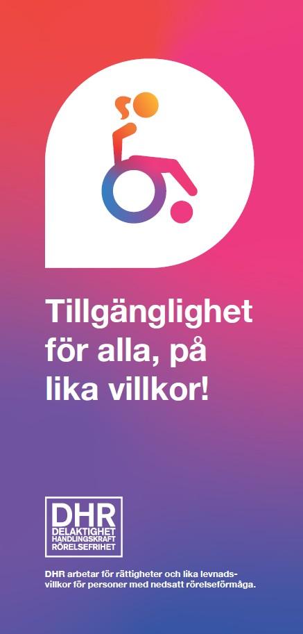 Tillgänglighet för alla, på lika vilkor